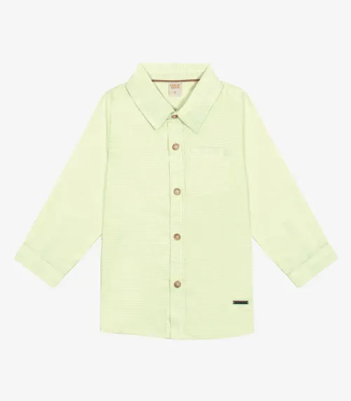 Camisa Infantil Manga Longa Trick Nick Verde