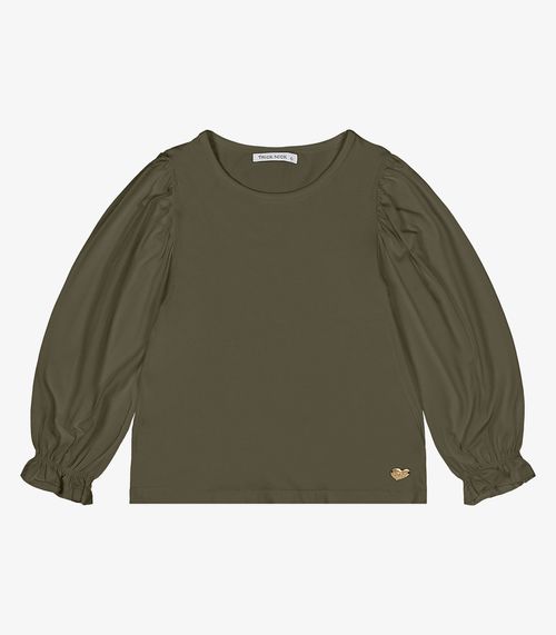 Blusa Infantil Manga Longa Trick Nick Verde