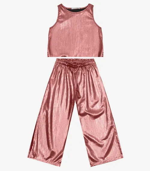 Conjunto Menina Blusa com Pantacourt Trick Nick Unica