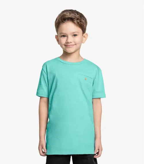 Camiseta Infantil Masculina Trick Nick Azul