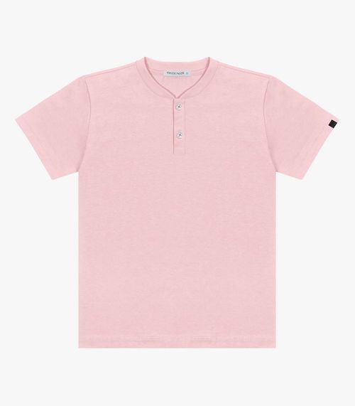 Polo Infantil Trick Nick Rosa