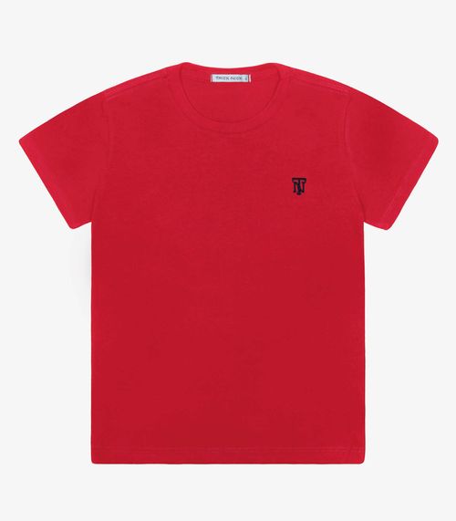 Camiseta Infantil Masculina Trick Nick Vermelho