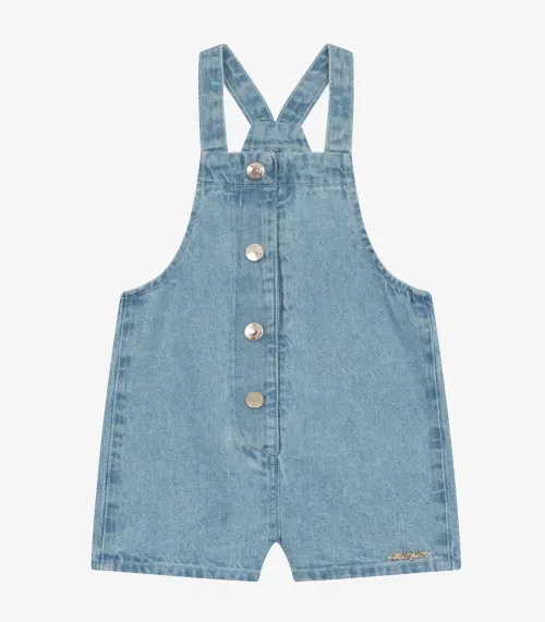 Jardineira em Original Denim Infantil Trick Nick Azul