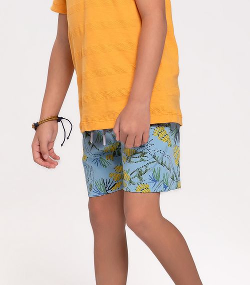 Bermuda Infantil Menino Trick Nick Azul