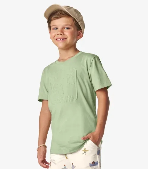 Conjunto Masculino Camiseta com Bermuda Trick Nick Verde