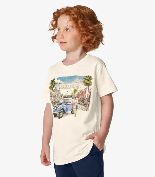 Conjunto Camiseta com Bermuda Trick Nick Off White