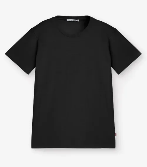 Camiseta Masculina em Meia Malha Trick Nick Preto