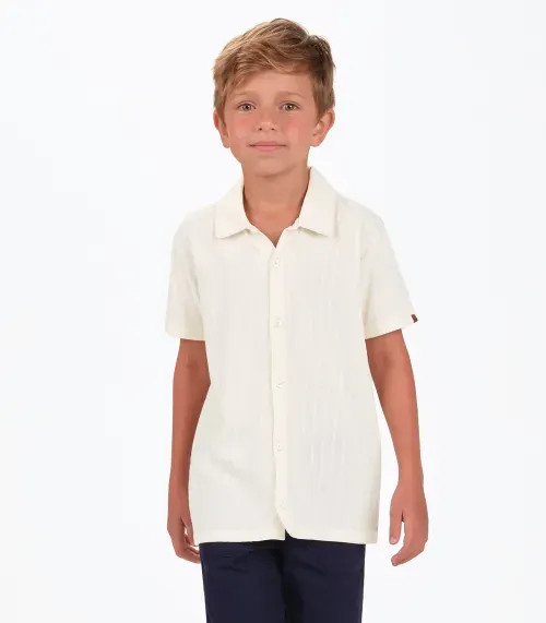 Camisa Masculina Trick Nick Bege