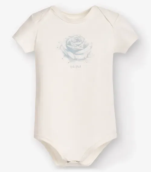 Body Bebê Trick Nick Bege