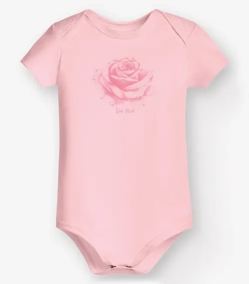 Body Bebê Trick Nick Rosa