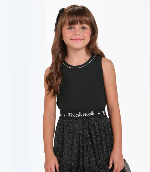 Regata Ribana 2x1 Feminina Trick Nick Preto