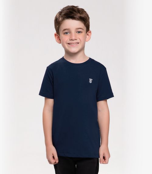 Camiseta Infantil Masculina Trick Nick Azul
