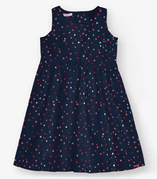 Vestido Popeline Trick Nick Azul