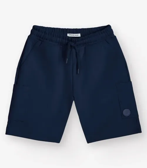 Bermuda Piquet Verona Menino Trick Nick Azul