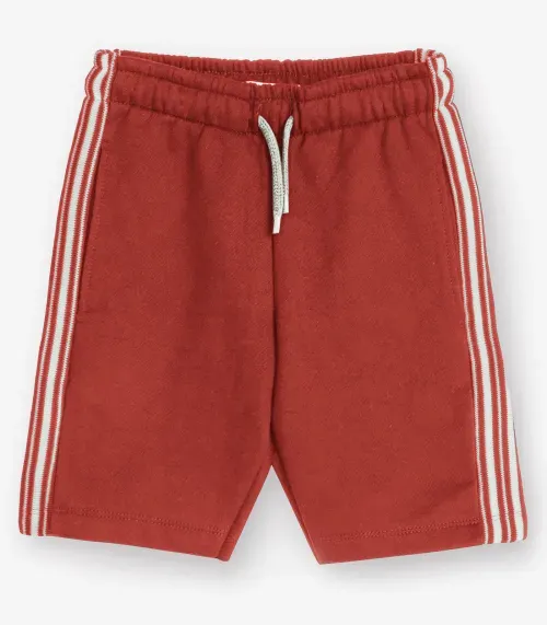 Bermuda Moletom Sarjado Masculina Trick Nick Laranja