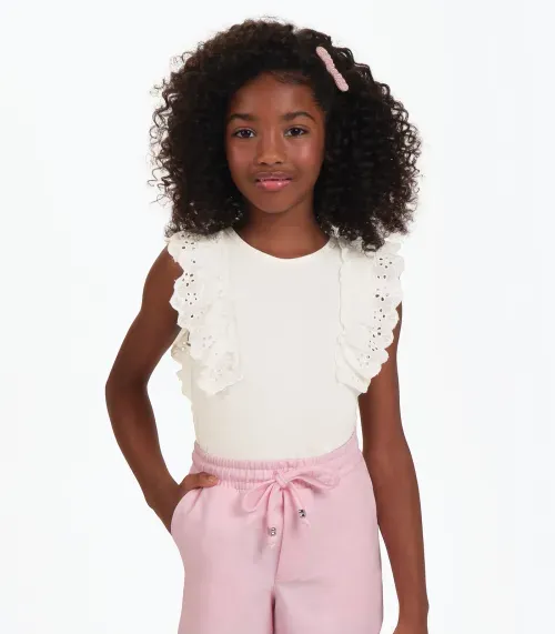 Regata Feminina Cotto Leve Trick Nick Bege