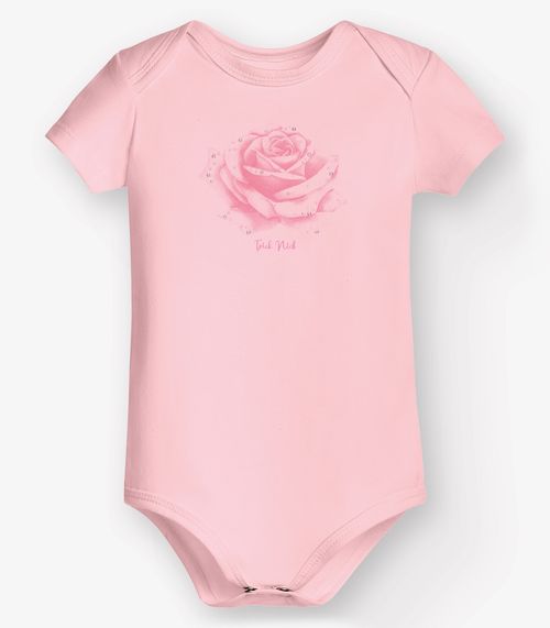 Body Bebê Trick Nick Rosa
