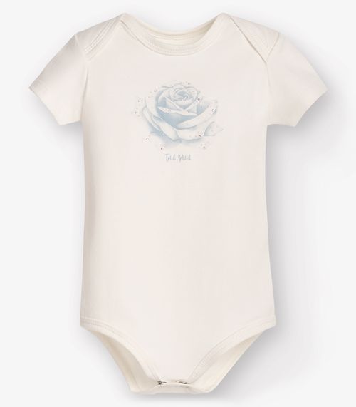 Body Bebê Trick Nick Bege