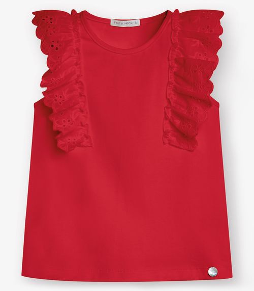 Regata Feminina Cotto Leve Trick Nick Vermelho