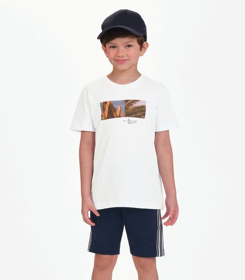 Bermuda Moletom Sarjado Masculina Trick Nick Azul