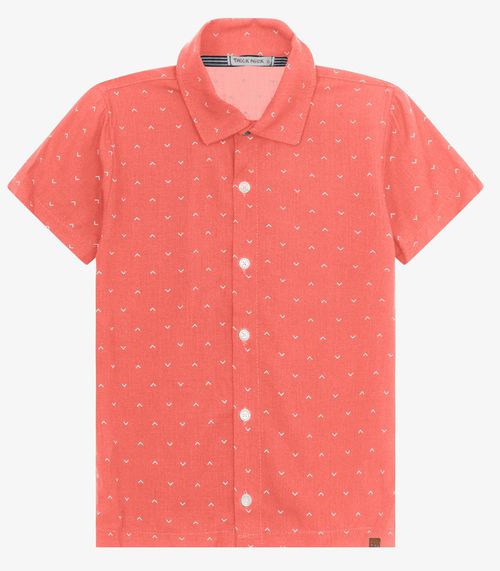 Camisa Infantil Menino Trick Nick Rosa