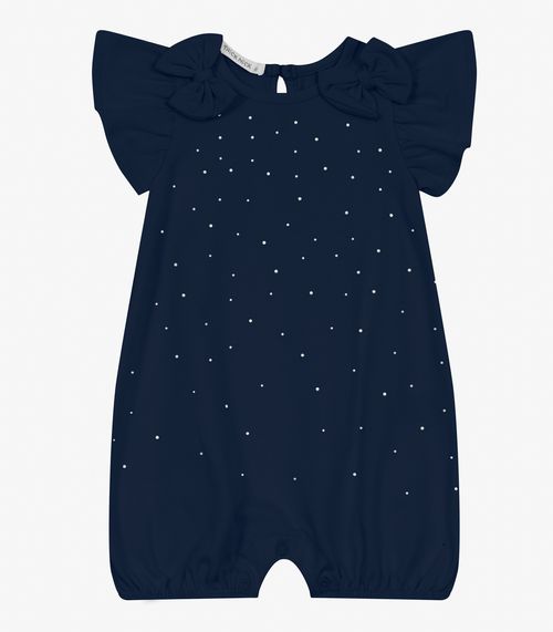 Macaquimho Infantil Menina Trick Nick Azul