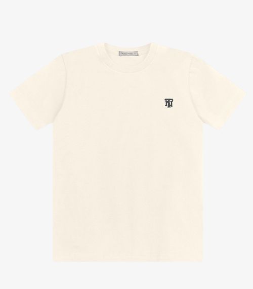 Camiseta Infantil Masculina Trick Nick Bege