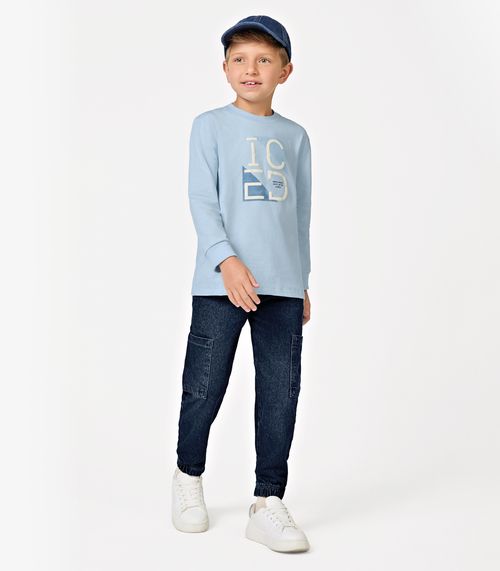 Calça Jeans Infantil Masculina Trick Nick Azul