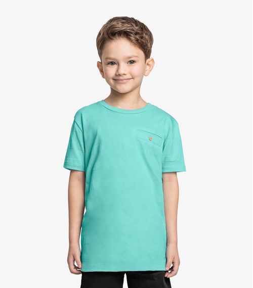 Camiseta Infantil Masculina Trick Nick Azul
