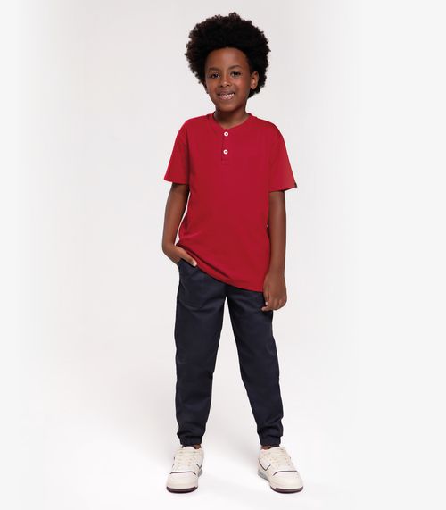 Polo Infantil Trick Nick Vermelho