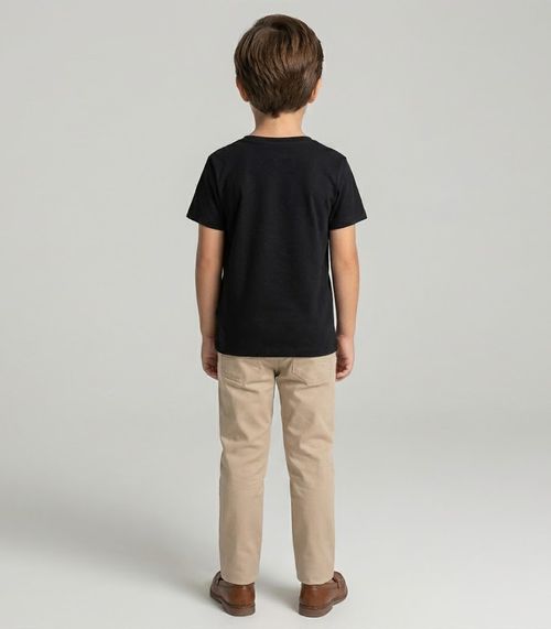Camiseta Infantil Masculina Trick Nick Preto