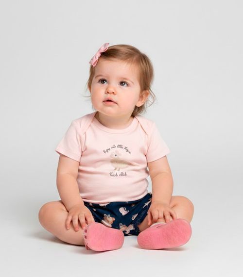 Conjunto Body com Shorts Trick Nick Rosa