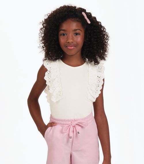 Regata Feminina Cotto Leve Trick Nick Bege