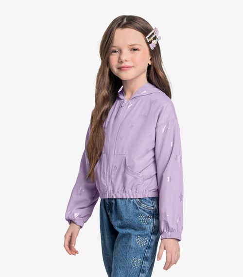 Jaqueta com Capuz Trick Nick Roxo