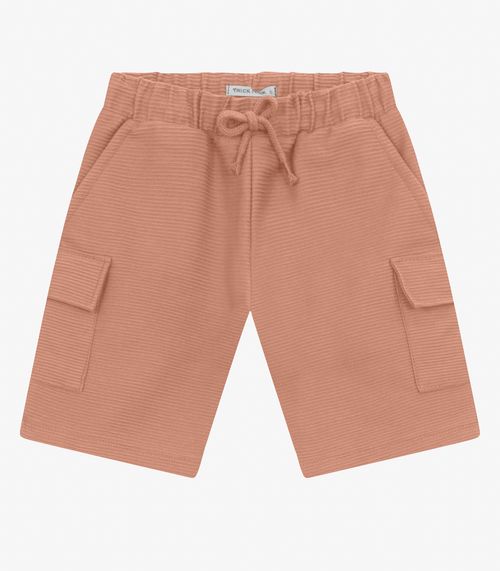 Bermuda Menino em Gorgurinho Trick Nick Marrom