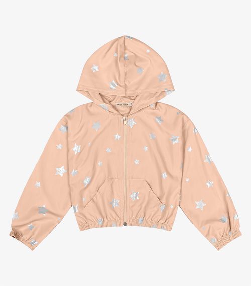 Jaqueta com Capuz Trick Nick Bege