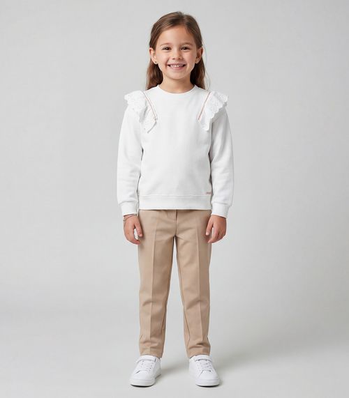 Moletom Infantil Trick Nick Branco