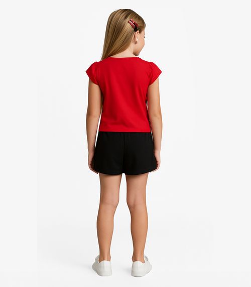 Blusa Feminina Infantil Trick Nick Vermelho