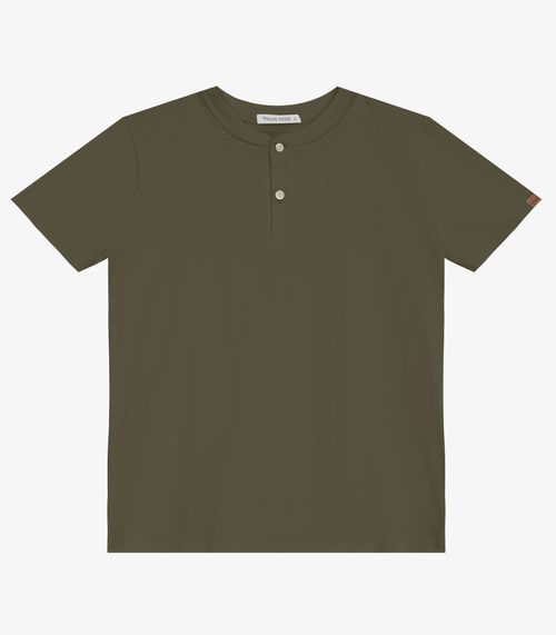 Camiseta Infantil Masculino Cotton Leve Trick Nick Verde