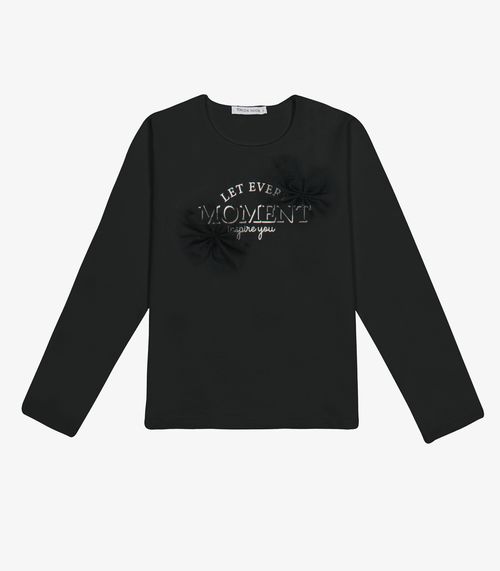 Blusa Feminina Cotton Trick Nick Preto