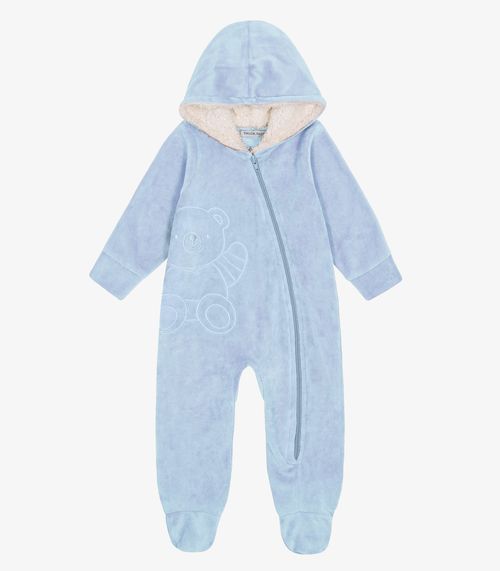 Macacão Infantil Plush Carneirinho Trick Nick Azul