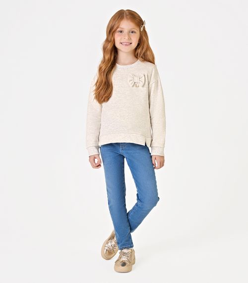 Calça Infantil Feminina Skinny Jeans Trick Nick Azul