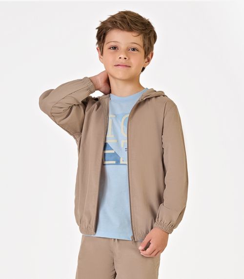 Camiseta Infantil Menino Meia Malha Trick Nick Azul