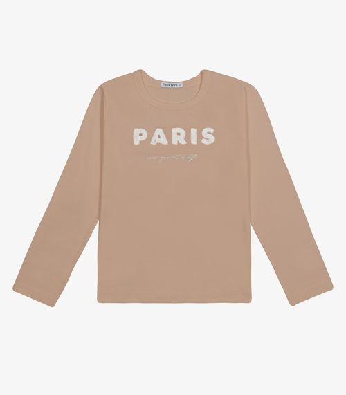 Blusa Feminina Infantil Cotton Trick Nick Marrom