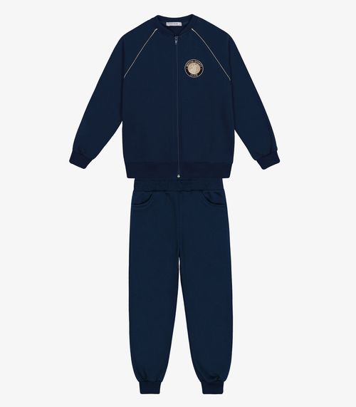 Conjunto Infantil Menino em Moletom Trick Nick Azul