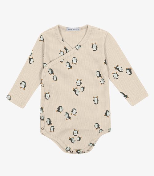 Body Manga Longa Masculino Malhão Trick Nick Bege