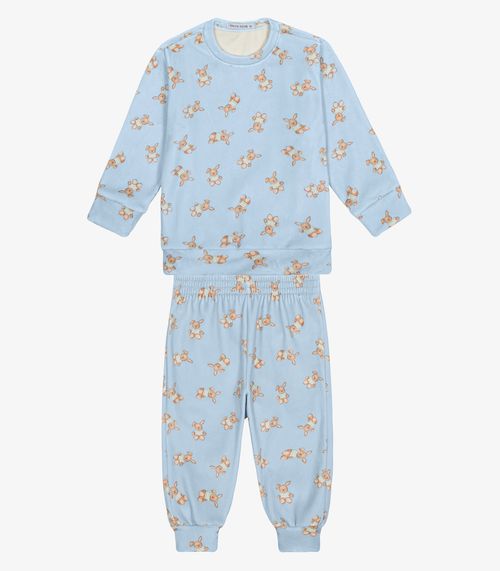 Conjunto Blusão com Calça Masculino Trick Nick Azul