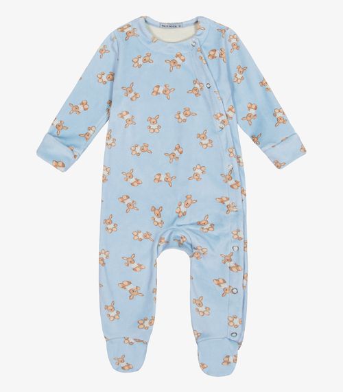 Macacão Masculino Fleece Comfort Trick Nick Azul