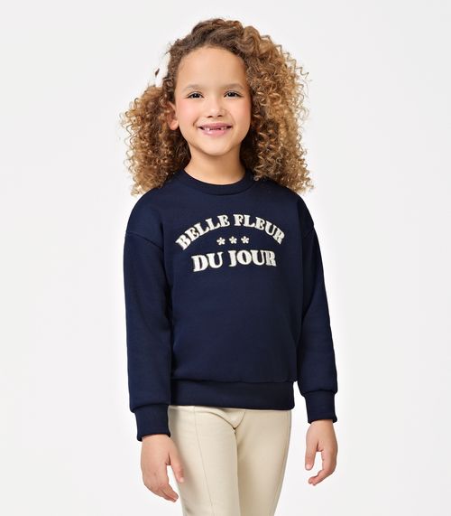 Conjunto Blusão com Legging Feminino Trick Nick Azul