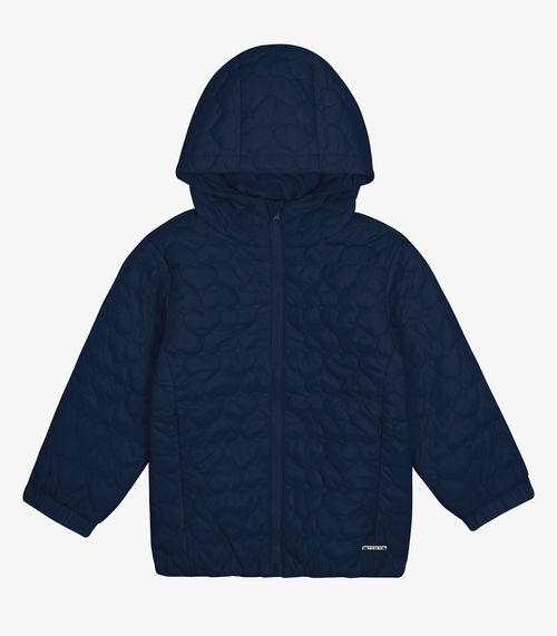 Jaqueta Feminina Infantil Matelassada Trick Nick Azul